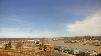 Weather camera view of Charlotte-Genesee Lighthouse.