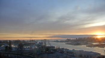 Weather camera view of Charlotte-Genesee Lighthouse.