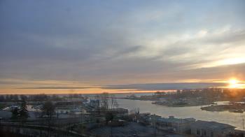 Weather camera view of Charlotte-Genesee Lighthouse.