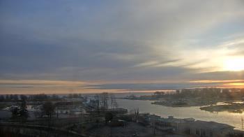 Weather camera view of Charlotte-Genesee Lighthouse.