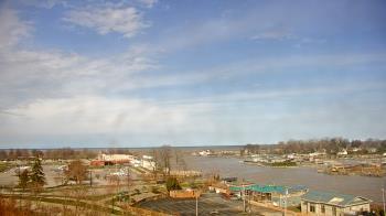Weather camera view of Charlotte-Genesee Lighthouse.