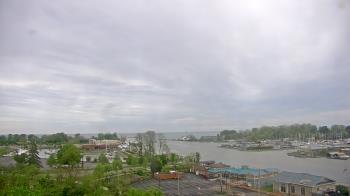 Weather camera view of Charlotte-Genesee Lighthouse.