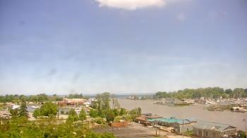 Weather camera view of Charlotte-Genesee Lighthouse.