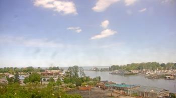 Weather camera view of Charlotte-Genesee Lighthouse.