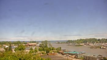Weather camera view of Charlotte-Genesee Lighthouse.