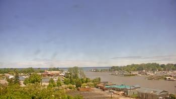 Weather camera view of Charlotte-Genesee Lighthouse.