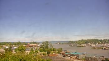 Weather camera view of Charlotte-Genesee Lighthouse.