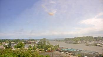 Weather camera view of Charlotte-Genesee Lighthouse.