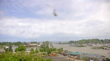 Weather camera view of Charlotte-Genesee Lighthouse.