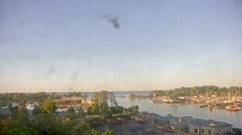Weather camera view of Charlotte-Genesee Lighthouse.