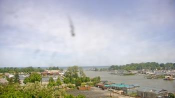 Weather camera view of Charlotte-Genesee Lighthouse.