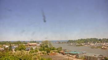 Weather camera view of Charlotte-Genesee Lighthouse.