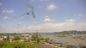 Weather camera view of Charlotte-Genesee Lighthouse.