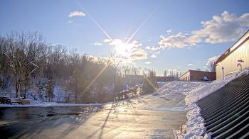 Weather camera view of Rockland County Highway Garage.