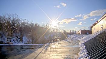 Weather camera view of Rockland County Highway Garage.