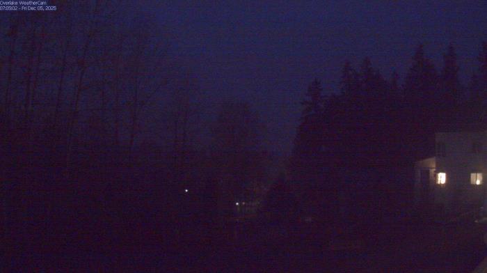 Weather camera view of The Overlake School.