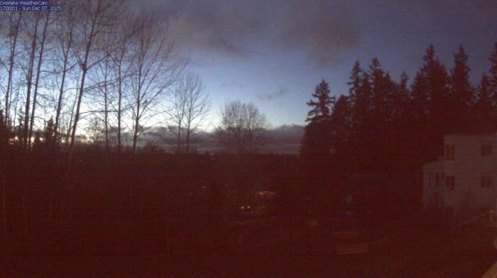 Weather camera view of The Overlake School.
