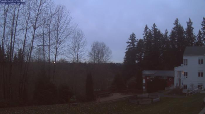 Weather camera view of The Overlake School.