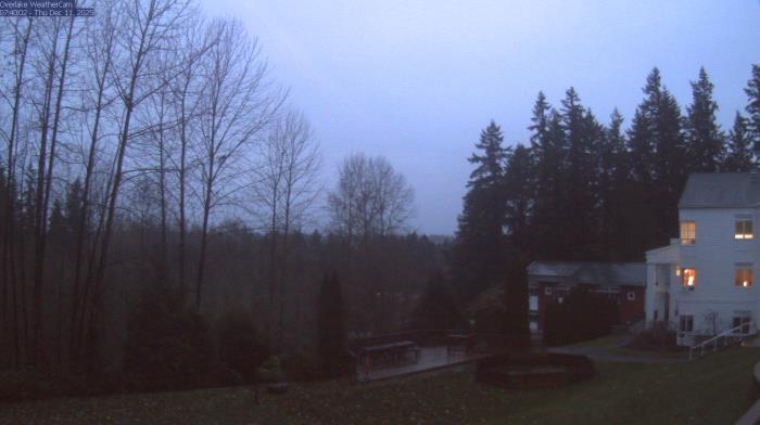Weather camera view of The Overlake School.