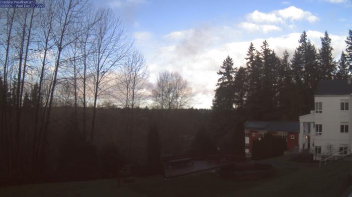 Weather camera view of The Overlake School.