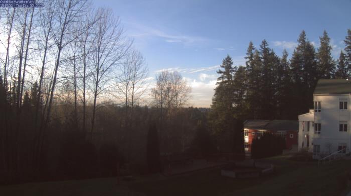 Weather camera view of The Overlake School.