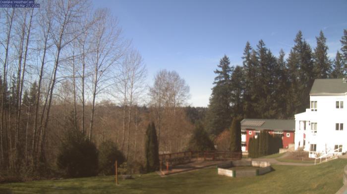 Weather camera view of The Overlake School.