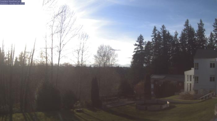 Weather camera view of The Overlake School.