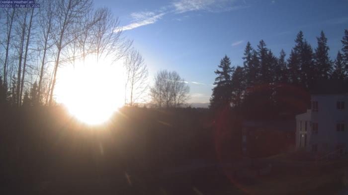 Weather camera view of The Overlake School.