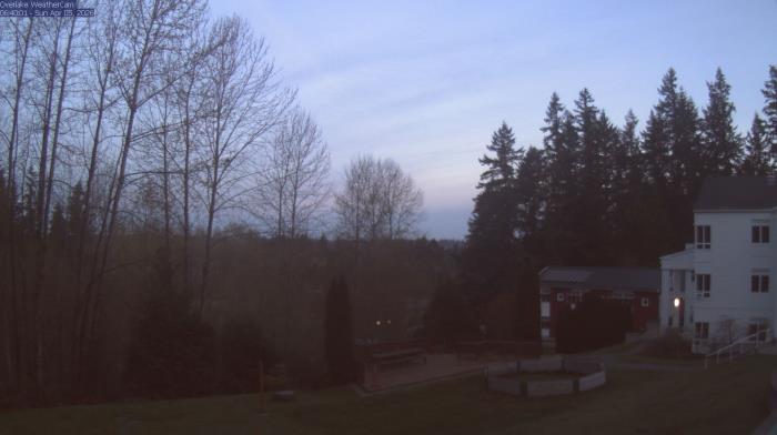 Weather camera view of The Overlake School.