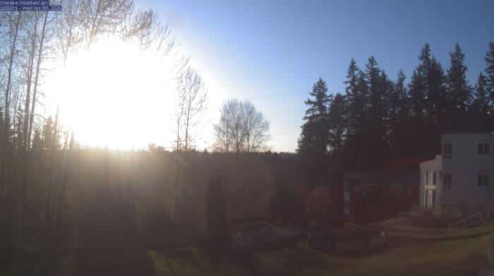 Weather camera view of The Overlake School.