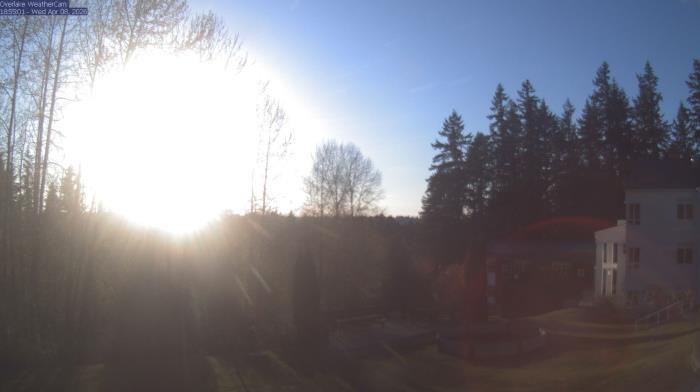 Weather camera view of The Overlake School.