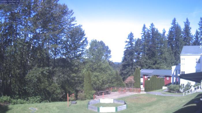 Weather camera view of The Overlake School.