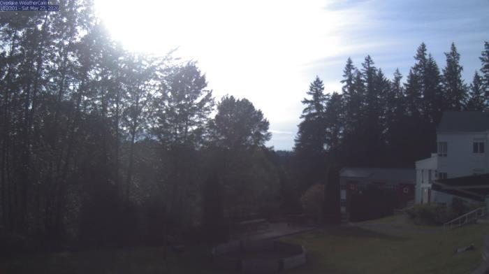 Weather camera view of The Overlake School.