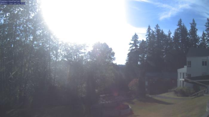 Weather camera view of The Overlake School.