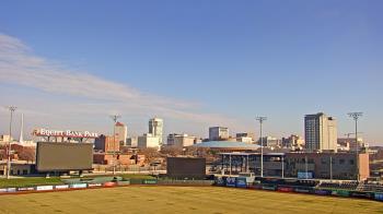 Weather camera view of Riverfront Stadium.