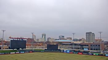 Weather camera view of Riverfront Stadium.