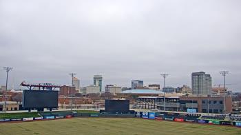 Weather camera view of Riverfront Stadium.