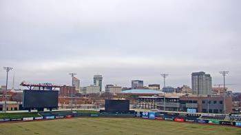 Weather camera view of Riverfront Stadium.