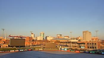 Weather camera view of Riverfront Stadium.