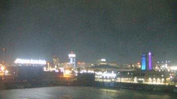Weather camera view of Riverfront Stadium.