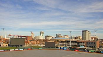 Weather camera view of Riverfront Stadium.