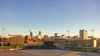 Weather camera view of Riverfront Stadium.