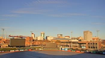 Weather camera view of Riverfront Stadium.