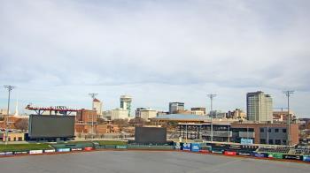 Weather camera view of Riverfront Stadium.