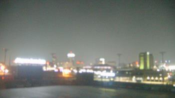 Weather camera view of Riverfront Stadium.