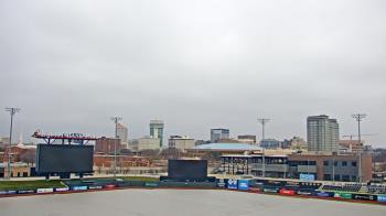 Weather camera view of Riverfront Stadium.