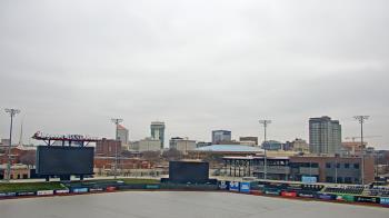 Weather camera view of Riverfront Stadium.