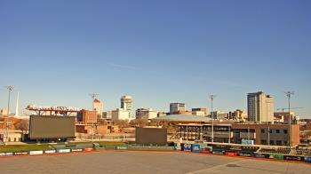 Weather camera view of Riverfront Stadium.