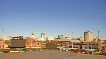 Weather camera view of Riverfront Stadium.