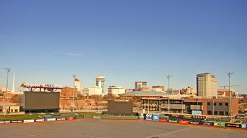Weather camera view of Riverfront Stadium.